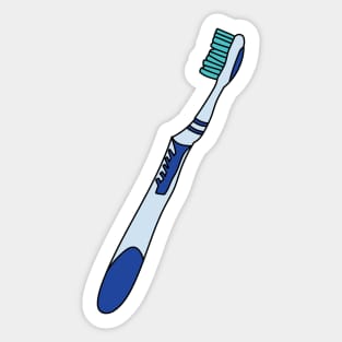 Toothbrush by Courtney Graben Sticker